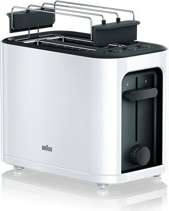 Braun HT3000WH Toaster 2 slice(s)