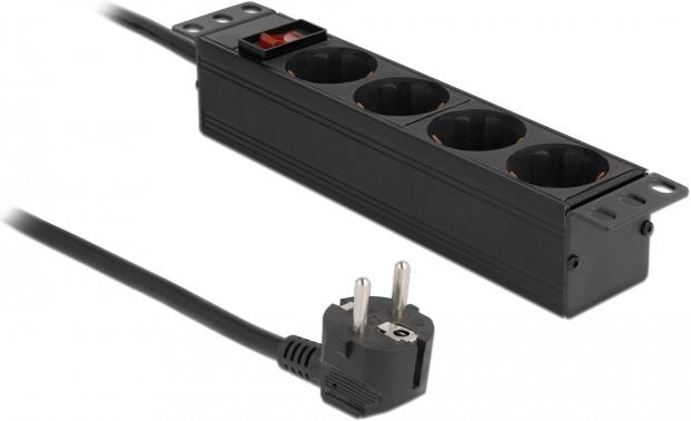 Produktbild Delock 66817 Spannungsschutz 4 AC-Ausgänge 220 (4 x, CEE 7/7, 1.50 m)
