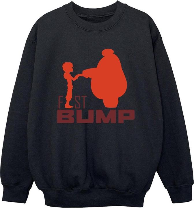 Disney Big Hero 6 Baymax Fist Bump Cutout Sweatshirt Jungen