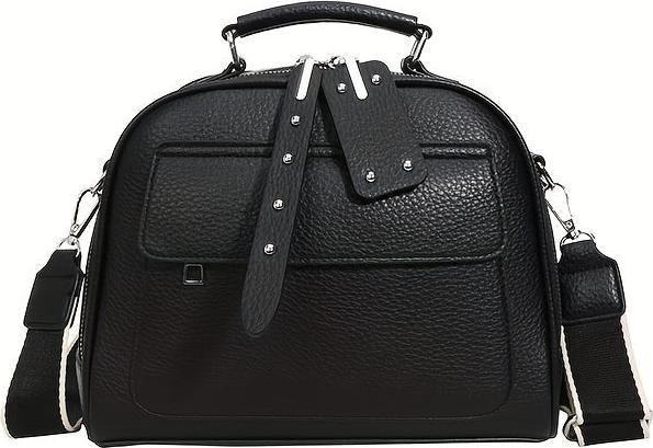 Immagine prodotto Only-Bags.Store Borsa in pelle PU alla moda, borsa a tracolla a conchiglia di tendenza, borsa a tracolla di colore