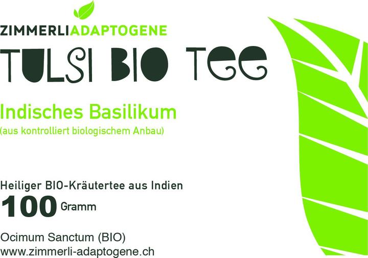 Image du produit Zimmerli Adaptogene Thé Tulsi (BIO) (100 g)