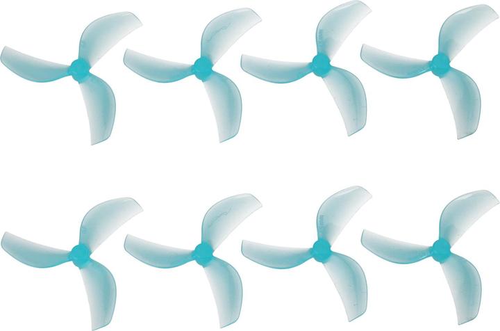 Actual product image BetaFPV Gemfan 45mm Three Blade Propeller Blue | Drone Propeller | 8 pcs.
