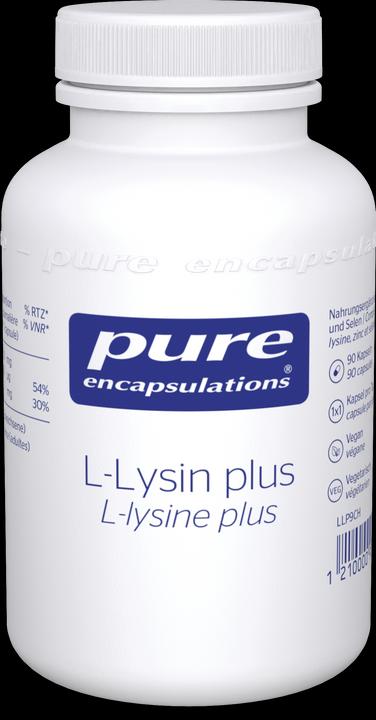 Produktbild Pure encapsulations L-Lysin Plus (90 Stück, Kapseln, 98 g)