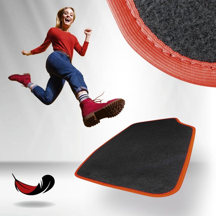 Image du produit Walser Matrice (2 tapis avant + 2 tapis arrière)