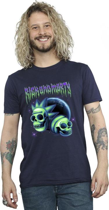 Immagine prodotto Rick And Morty Space Skull Maglietta Uomo (4XL)