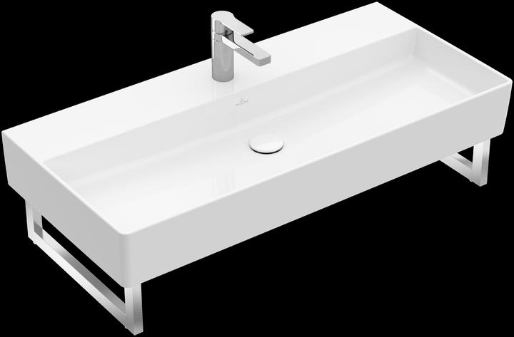 Produktbild Villeroy & Boch Waschtisch Memento 2.0 100 x 51,8 cm wei 4A22A501 ohne Handtuchhalter (470 mm, 1000 mm)