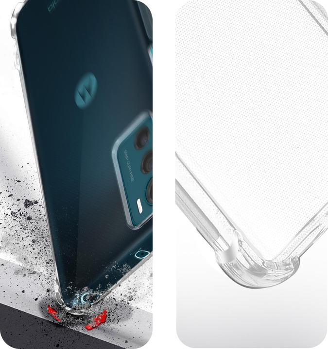 Actual product image Avizar Premium Protection Set: Cover + Foil Series (Motorola Moto G42)