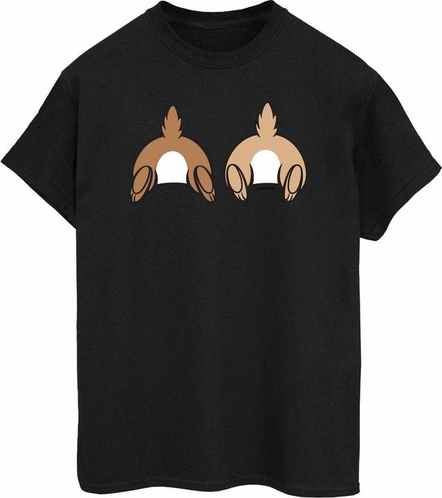 Disney Chip N Dale Backside Breast Print TShirt (XXL)