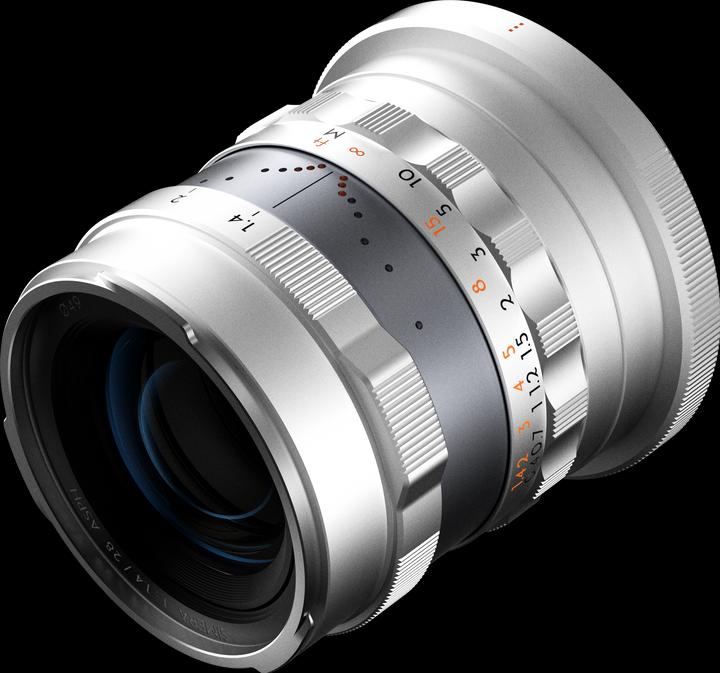 Actual product image Thypoch Full-frame Photography Lens Simera 28mm f1.4 for Nikon Z Mount - Silver (Nikon Z, full size)