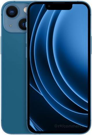Produktbild Re!commerce iPhone 13 Mini (128 GB, Blau, 5.40", 12 Mpx, SIM + eSIM, B / Sehr gut)