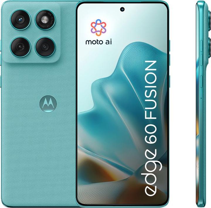 Productafbeelding Motorola Edge 60 Fusion (256 GB, Amazoniet, 6.67", Dubbele SIM, 50 Mpx, 5G)