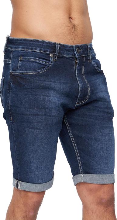 Crosshatch Mens Tonwin Denim Embossed Shorts
