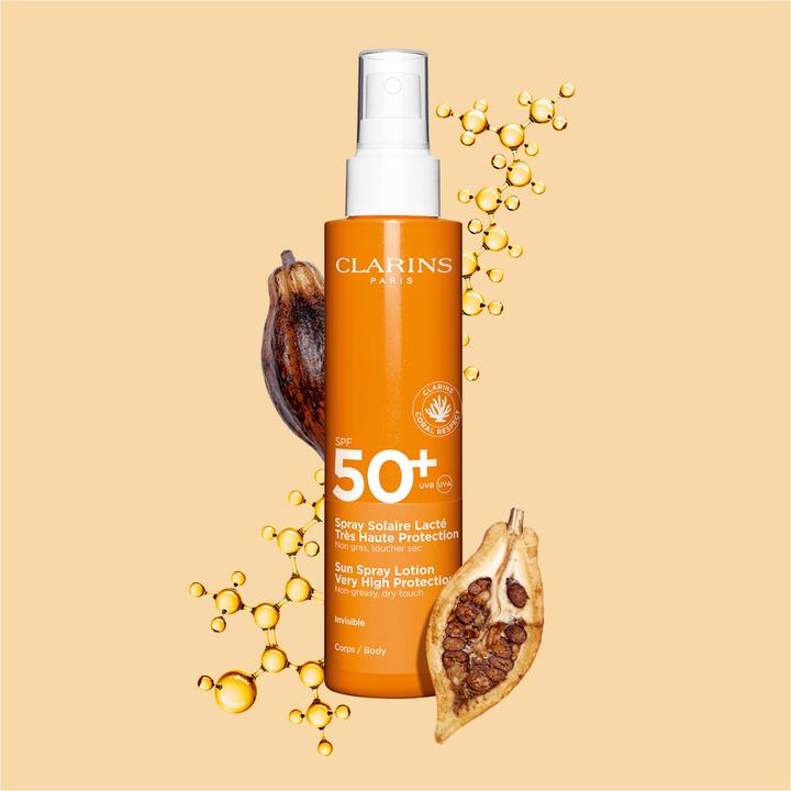 Actual product image Clarins Sun - SUN CARE BODY LOTION SPF50+ (Sun lotion, SPF 50+, 150 ml, 203 g)