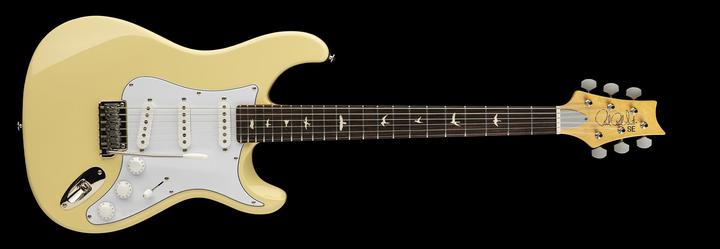 Actual product image PRS SE Silver Sky - Moon White (Electric guitar, Rosewood, Maple, Poplar)
