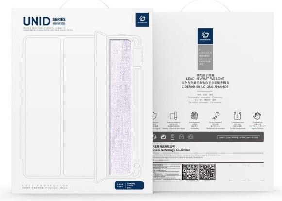 Immagine prodotto Dux Ducis Copertina per libri in pelle della serie Unid (Galaxy Tab S6 Lite (2022))