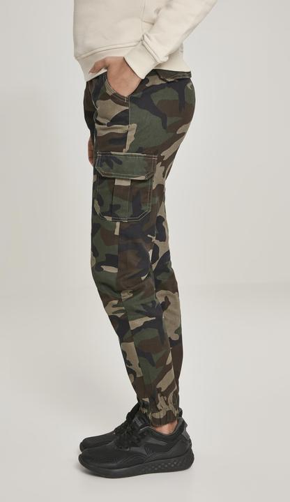 Actual product image Urban Classics Ladies High Waist Camo Cargo Pants (28)