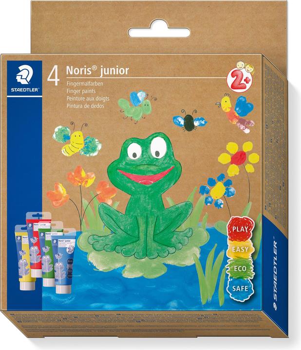 Actual product image Staedtler Finger painting color 'Noris junior (Multicoloured, 750 ml)