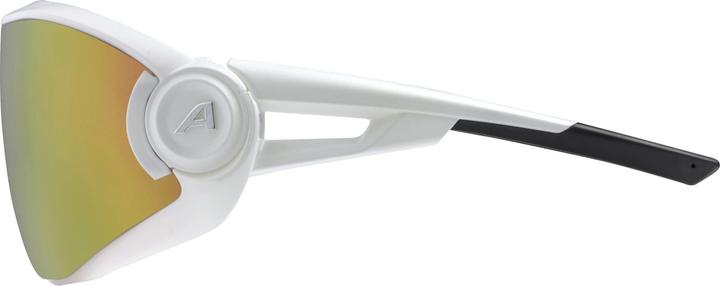 Actual product image ALPINA SPORTS 5W1NG QV (White Matt, Red)