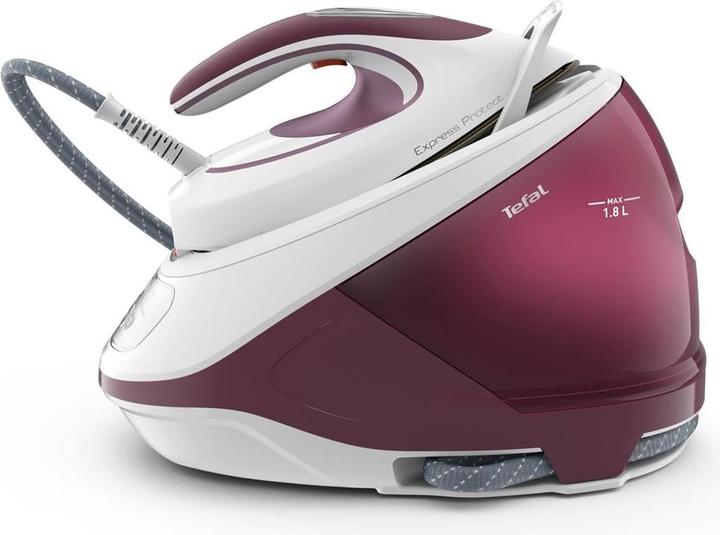 Produktbild Tefal Express Protect SV9201E0 Dampfbügelstation Durilium AirGlide Autoclean soleplate Violett (2800 W, 130 g/min)