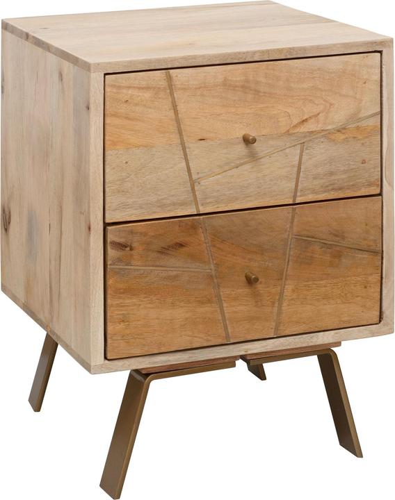 FineBuy Nachttisch (40 x 40 x 56 cm)