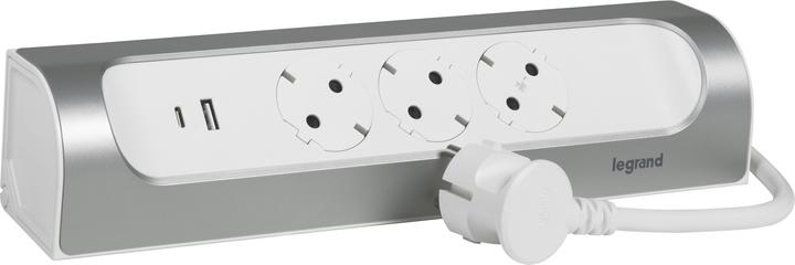 Actual product image Legrand 694502 (3 x, CEE 7/5, 1 m)