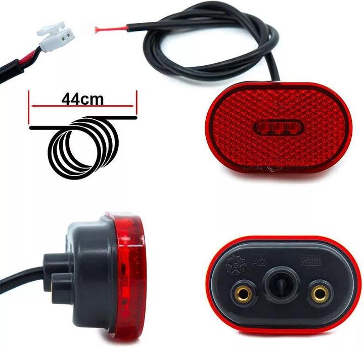 Immagine prodotto Homava Luce posteriore a LED per l'e-scooter Xiaomi 4/4 Lite