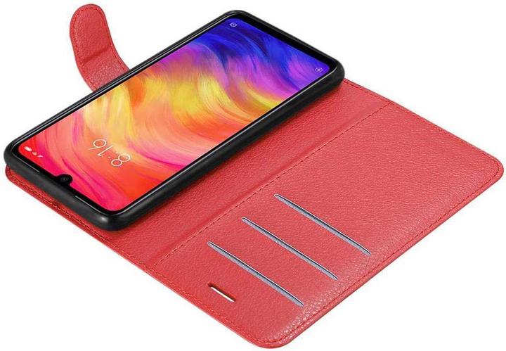 Actual product image Cadorabo Book with stand function cover (Xiaomi Redmi Note 7)