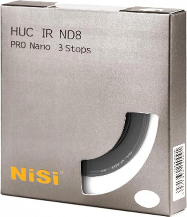 Actual product image Nisi Gray Filter Pro Nano HUC IR ND8 72mm (72 mm, Neutral density filter)