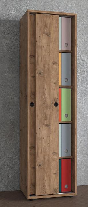 Productafbeelding VCM Ulas archiefkast met 5 vakken (49 x 38 x 168 cm)