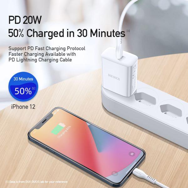 Immagine prodotto Dux Ducis C60 Power Delivery Charger (20 W)