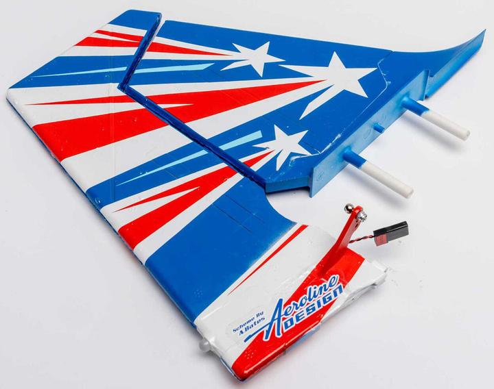 Image du produit E-Flite Painted Vertical Fin and Rudder w/LED Decathlon 1.2m