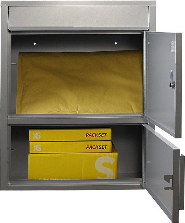 Productafbeelding SafePost 921 TIAMAT pakketbrievenbus sil. + 4 sleutels