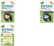 Actual product image Dymo Plastic ribbon black on blue (1.20 cm, Blue)