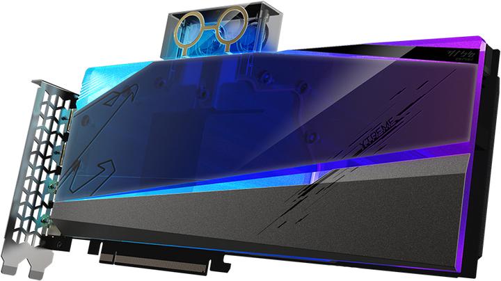 Actual product image Gigabyte AORUS Radeon RX 6900 XT XTREME WATERFORCE WB 16G (16 GB)