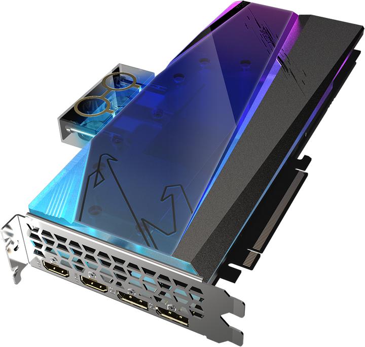 Actual product image Gigabyte AORUS Radeon RX 6900 XT XTREME WATERFORCE WB 16G (16 GB)