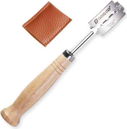 Image du produit miniSchoggi Couteau de boulanger en bois avec lame interchangeable
