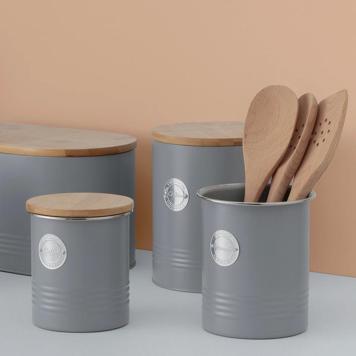 Actual product image Typhoon LIVING Tea Storage Container, pastel grey, 1 litre