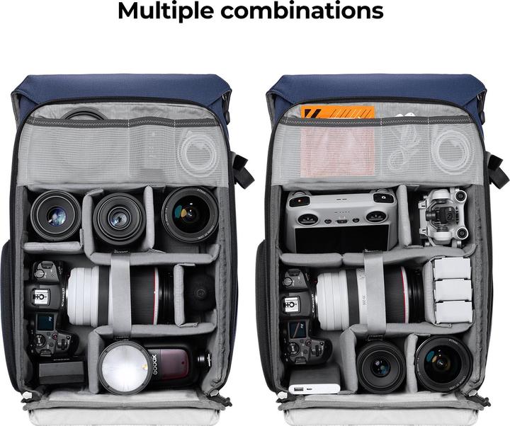 Image du produit K&F Concept Urban Wander 02 (Sac à dos photo, 20 l)
