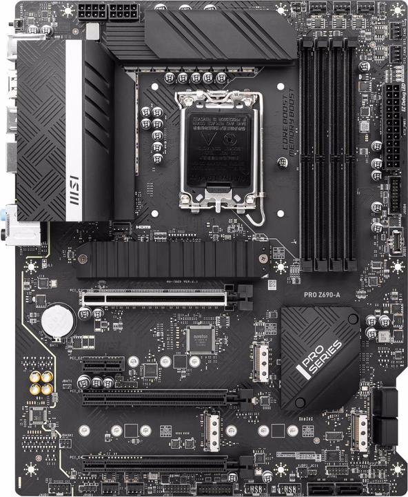 Produktbild MSI Pro Z690-A (LGA 1700, Intel Z690 (DDR5), ATX)