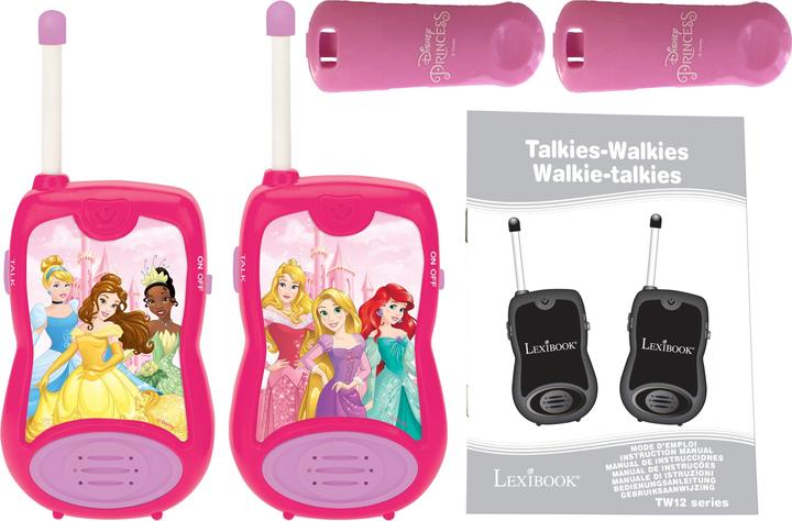Produktbild Lexibook Disney Prinzessin Walkie-Talkies Reichweite bis zu 120 Meter