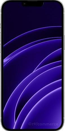 Produktbild Re!commerce iPhone 13 Pro Max (128 GB, Silber, 6.70", 12 Mpx, B / Sehr gut)
