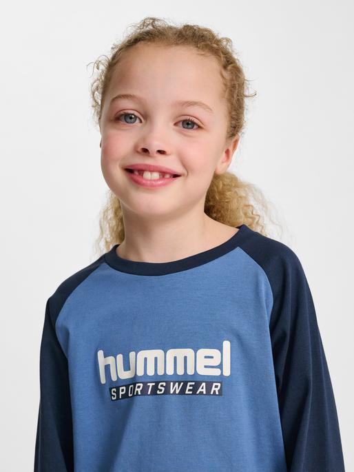 Actual product image hummel hmlJR LOGO T-SHIRT L/S (24, 25, 26, 27, 28)