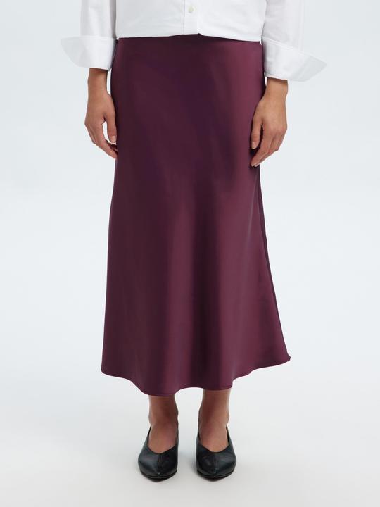 Actual product image Selected Femme Slflena Hw Midi Skirt Noos (40)