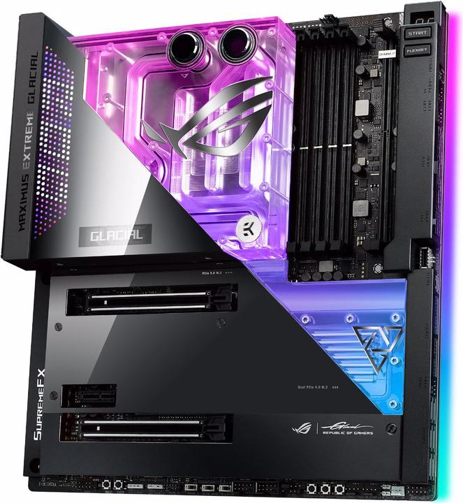 Produktbild ASUS Rog Maximus Z690 Extreme Glacial (LGA 1700, Intel Z690 (DDR5), ATX)