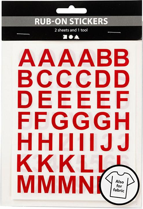 Creativ Company Rub-on Buchstaben & Zahlen