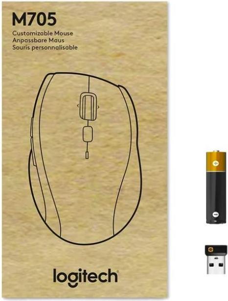 Actual product image Logitech Marathon M705 (Wireless)