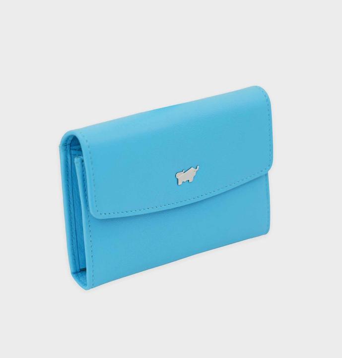 Actual product image Braun Büffel Joy wallet RFID protection leather 10.5 cm