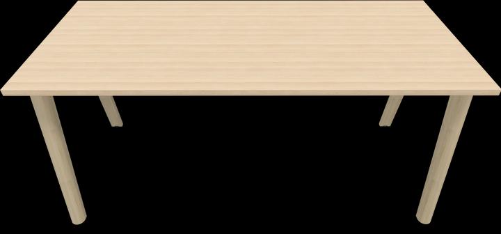 Actual product image Narbutas Nova Wood desk (1600 x 700 x 740 mm)