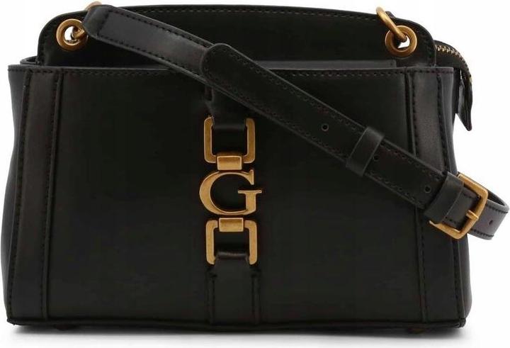 Immagine prodotto Guess Brianna, Borsa a tracolla in pelle sintetica e tessuto, Nero, HWVB848914