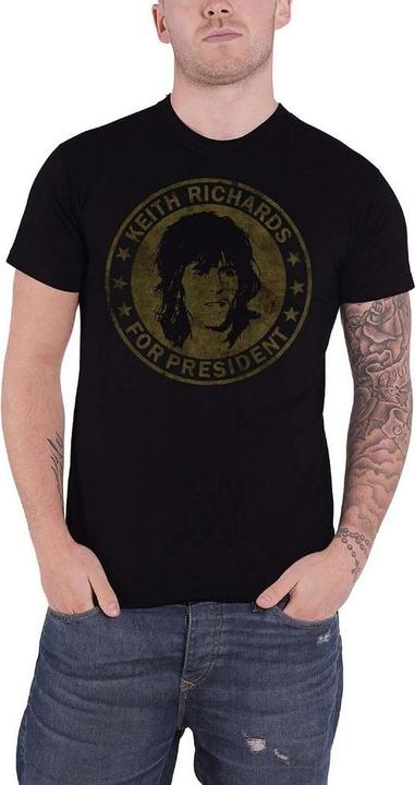 The Rolling Stones Keith For President TShirt (S)